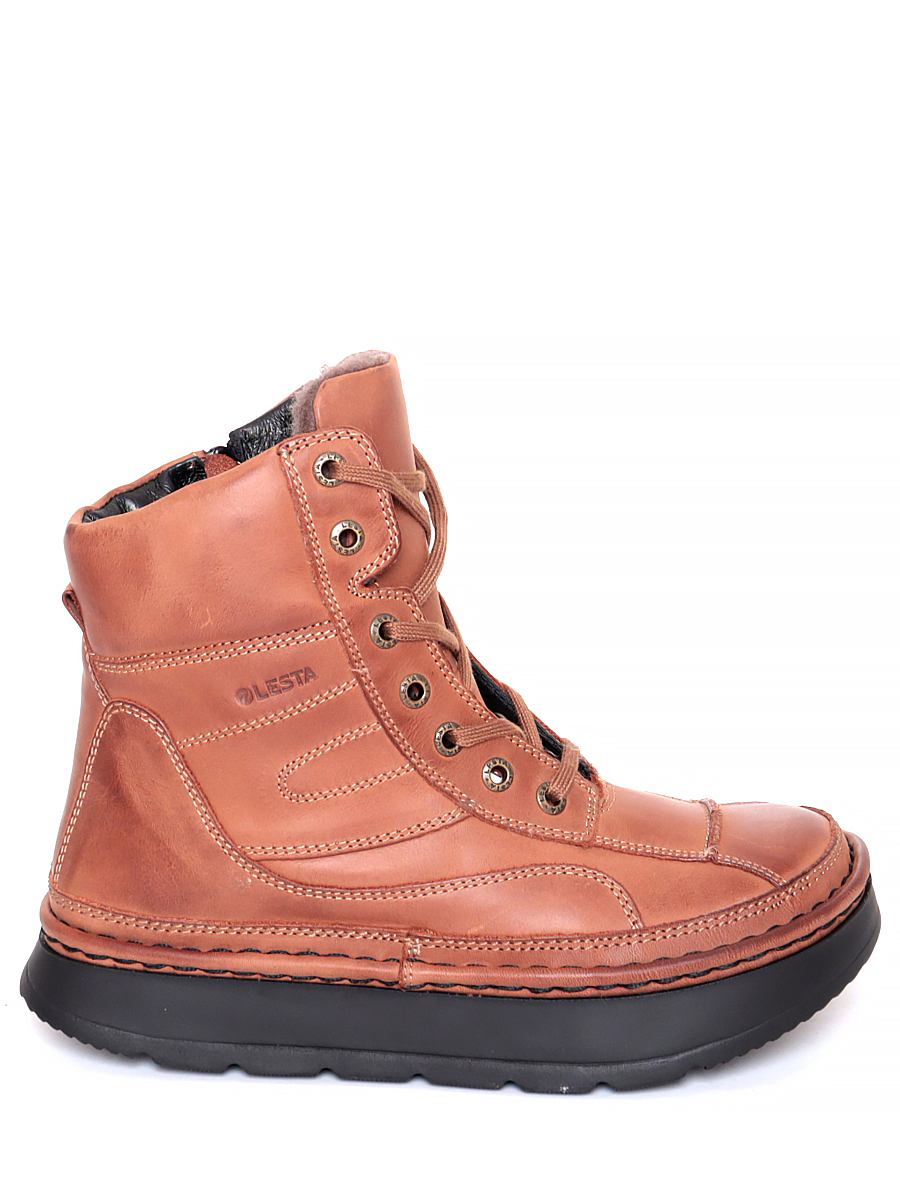 Ботинки Bonty (Lesta) женские зимние, цвет коричневый, артикул 073-6209-W-19E1-6W