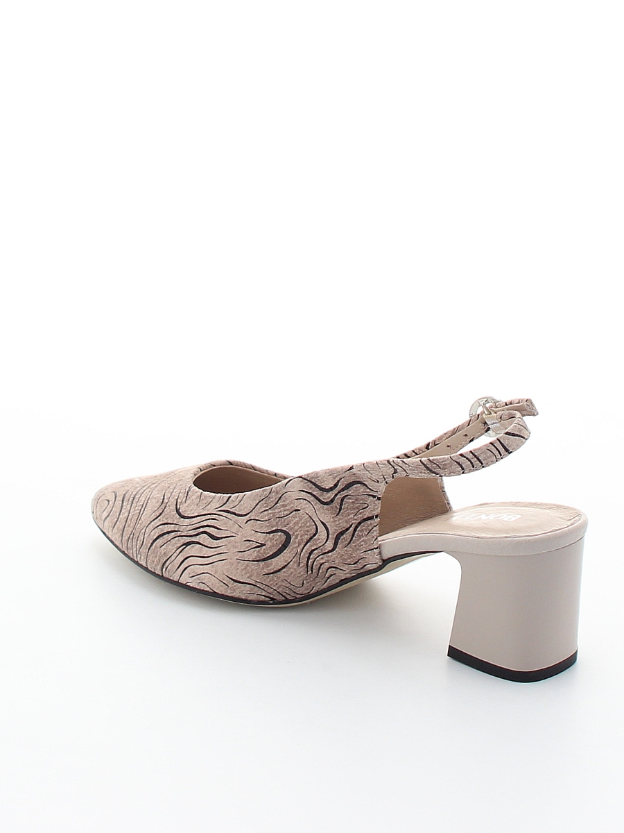 Туфли Bonty женские летние, размер 38, цвет бежевый, артикул 0671-0634-509 - фото 4