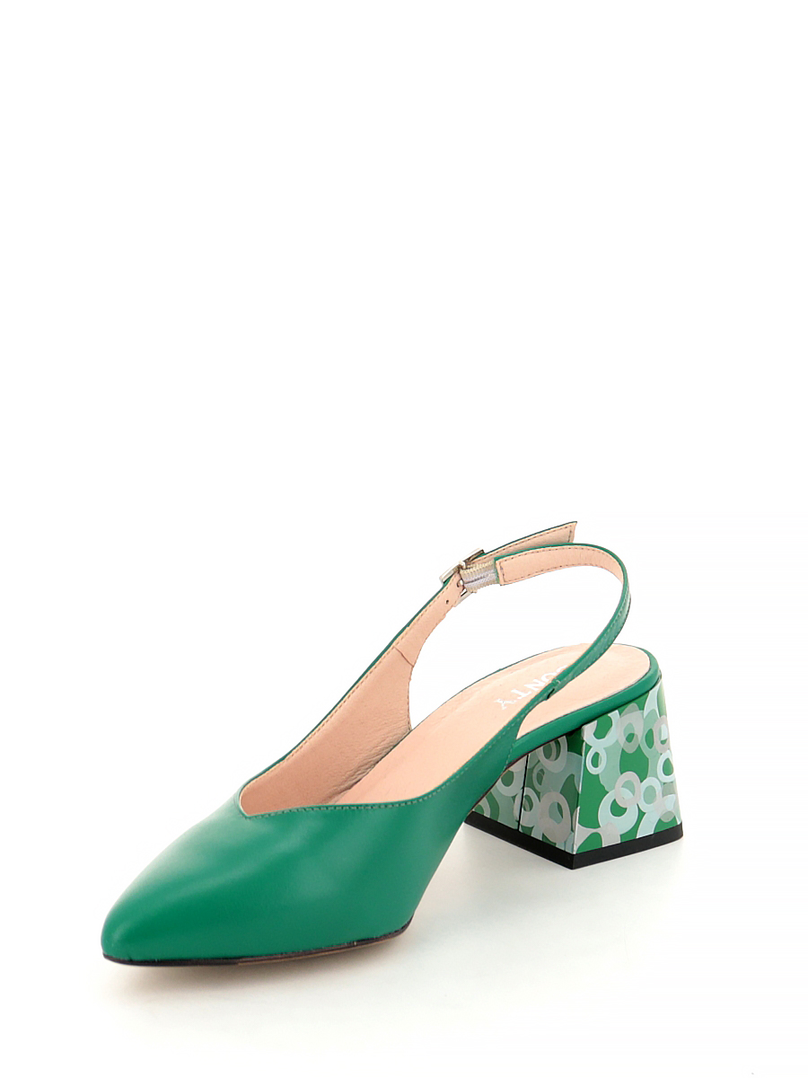 Туфли Bonty женские летние, цвет зеленый, артикул 1386-0956, размер RUS - фото 4