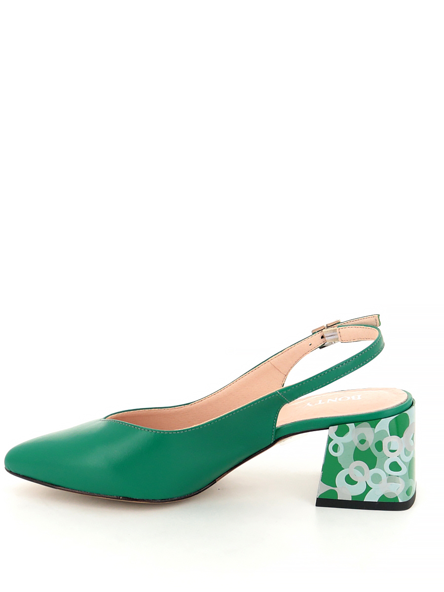Туфли Bonty женские летние, цвет зеленый, артикул 1386-0956, размер RUS - фото 5