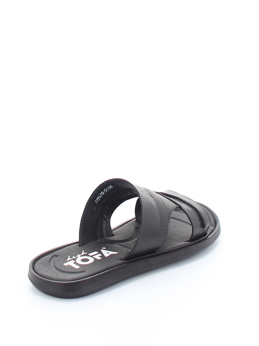 Пантолеты TOFA мужские летние, размер 44, цвет черный, артикул 119470-5 - фото 5