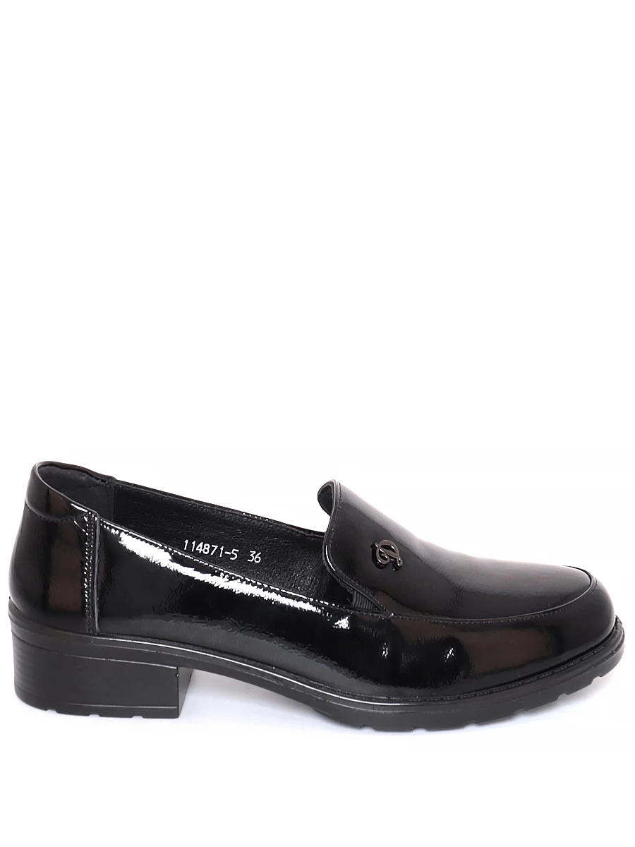 Туфли Тофа женские демисезонные, цвет черный, артикул 114871-5