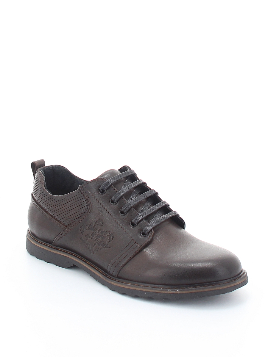 Туфли Тофа мужские демисезонные, цвет коричневый, артикул 508109-5
