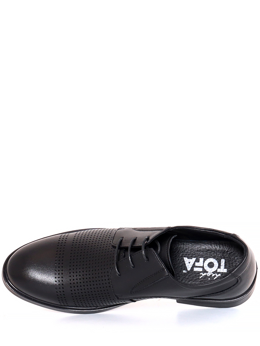 Туфли TOFA мужские летние, цвет черный, артикул 218646-5, размер RUS - фото 9