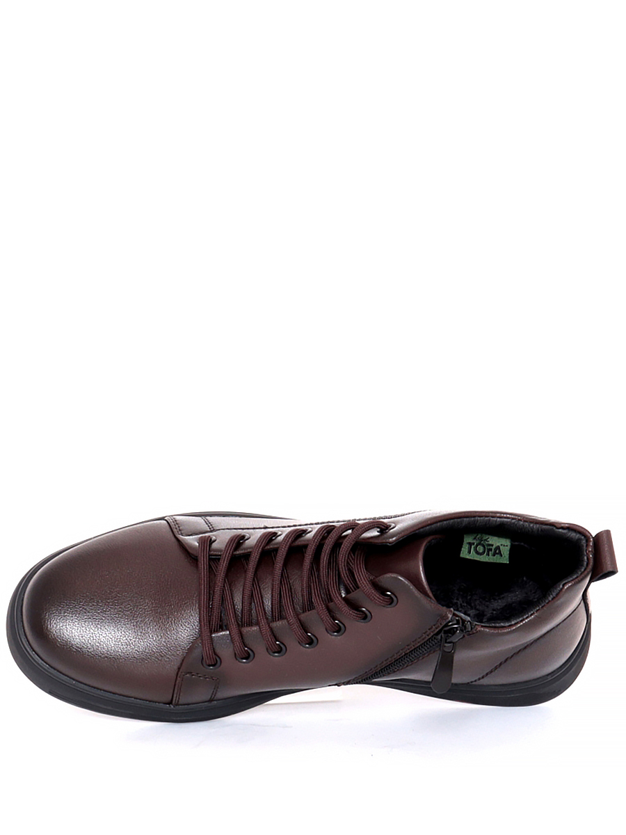Ботинки TOFA мужские демисезонные, размер 45, цвет коричневый, артикул 308492-4 - фото 9