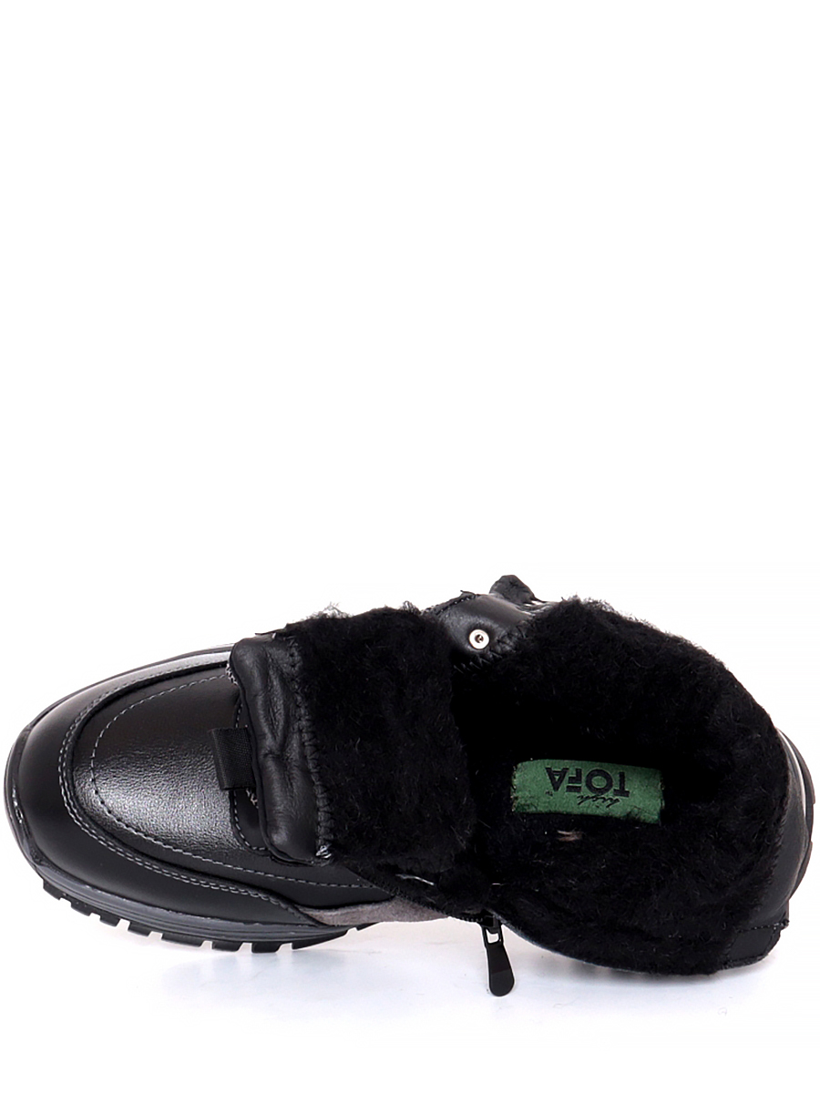 Ботинки TOFA мужские зимние, размер 45, цвет черный, артикул 608907-6 - фото 9