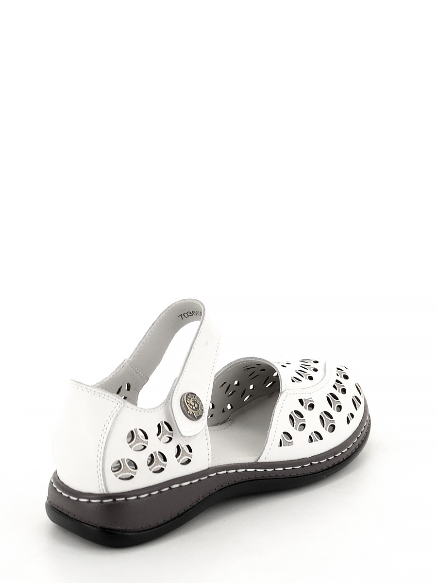 Туфли TOFA женские летние, цвет белый, артикул 703668-5, размер RUS - фото 8