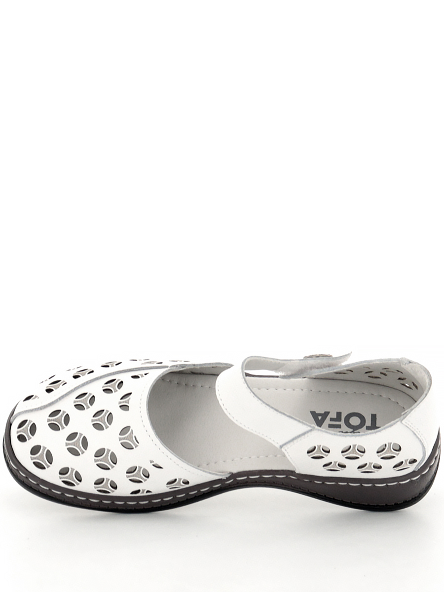 Туфли TOFA женские летние, цвет белый, артикул 703668-5, размер RUS - фото 9