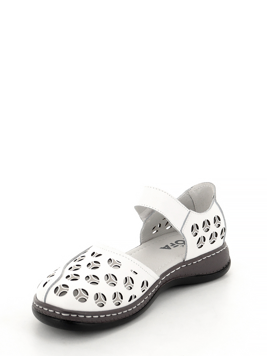 Туфли TOFA женские летние, цвет белый, артикул 703668-5, размер RUS - фото 4