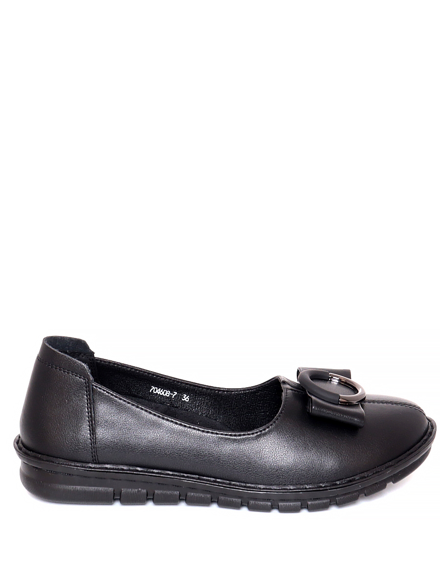 Туфли TOFA женские демисезонные, цвет черный, артикул 704608-7, размер RUS - фото 1