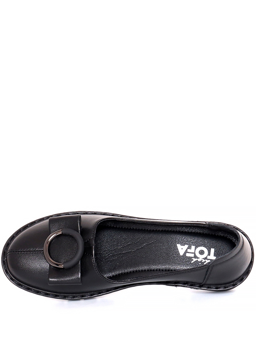 Туфли TOFA женские демисезонные, цвет черный, артикул 704608-7, размер RUS - фото 9