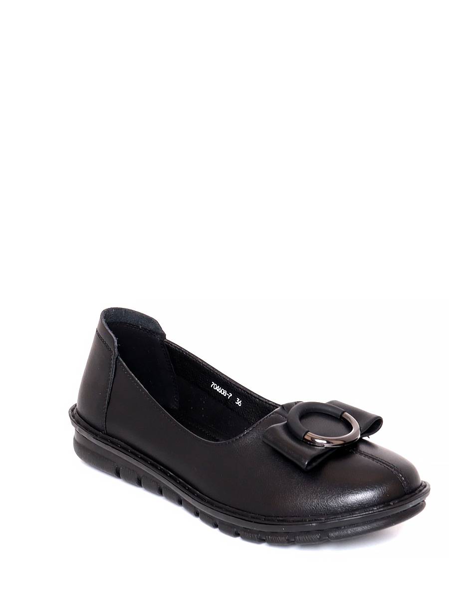 Туфли TOFA женские демисезонные, цвет черный, артикул 704608-7, размер RUS - фото 2