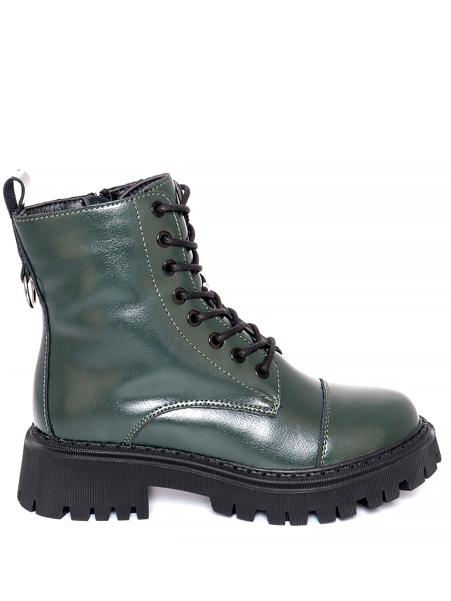 Ботинки Тофа женские зимние, цвет зеленый, артикул 122392-6