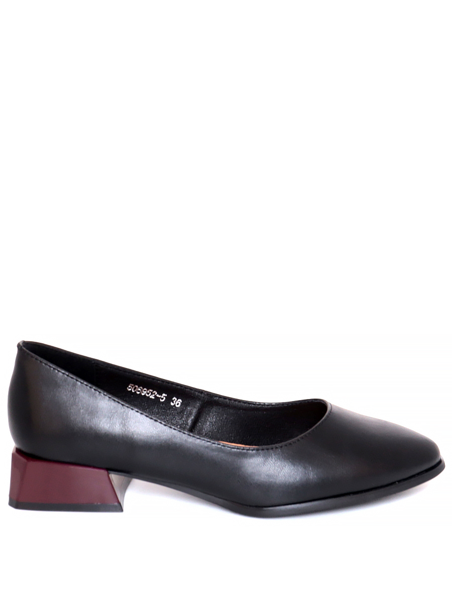 Туфли Тофа женские демисезонные, цвет черный, артикул 506952-5
