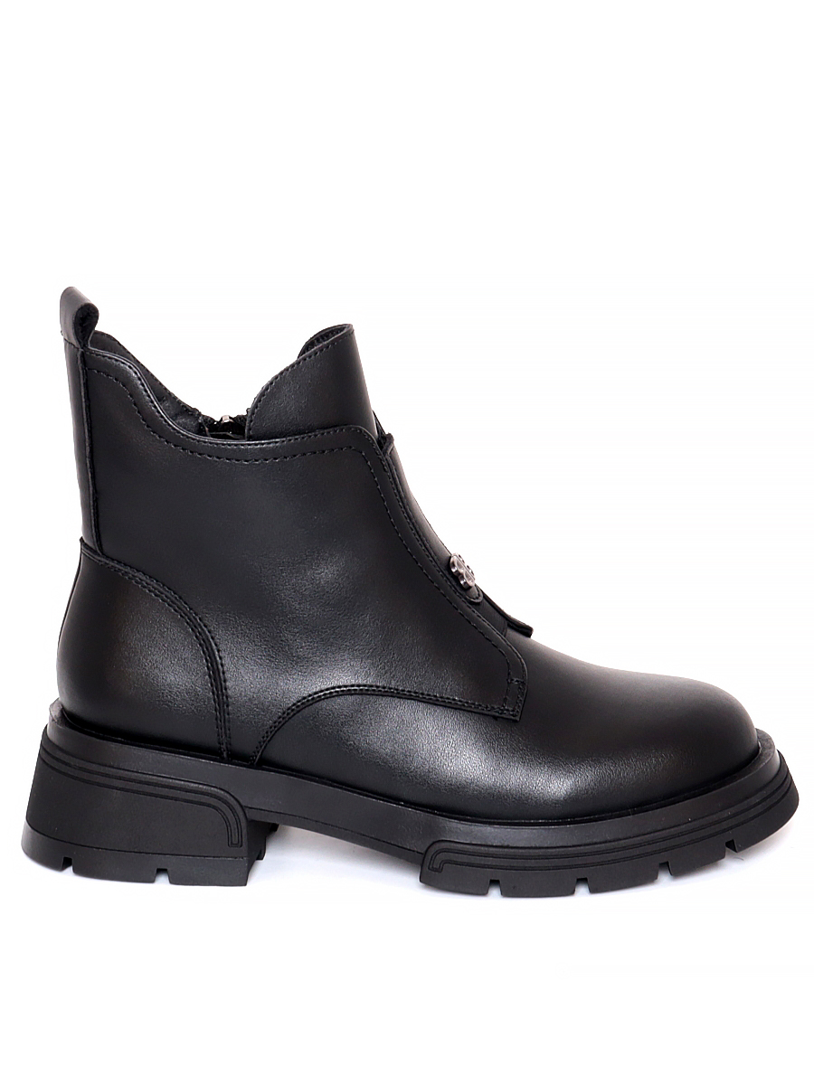 Ботинки Тофа женские демисезонные, цвет черный, артикул 605174-4