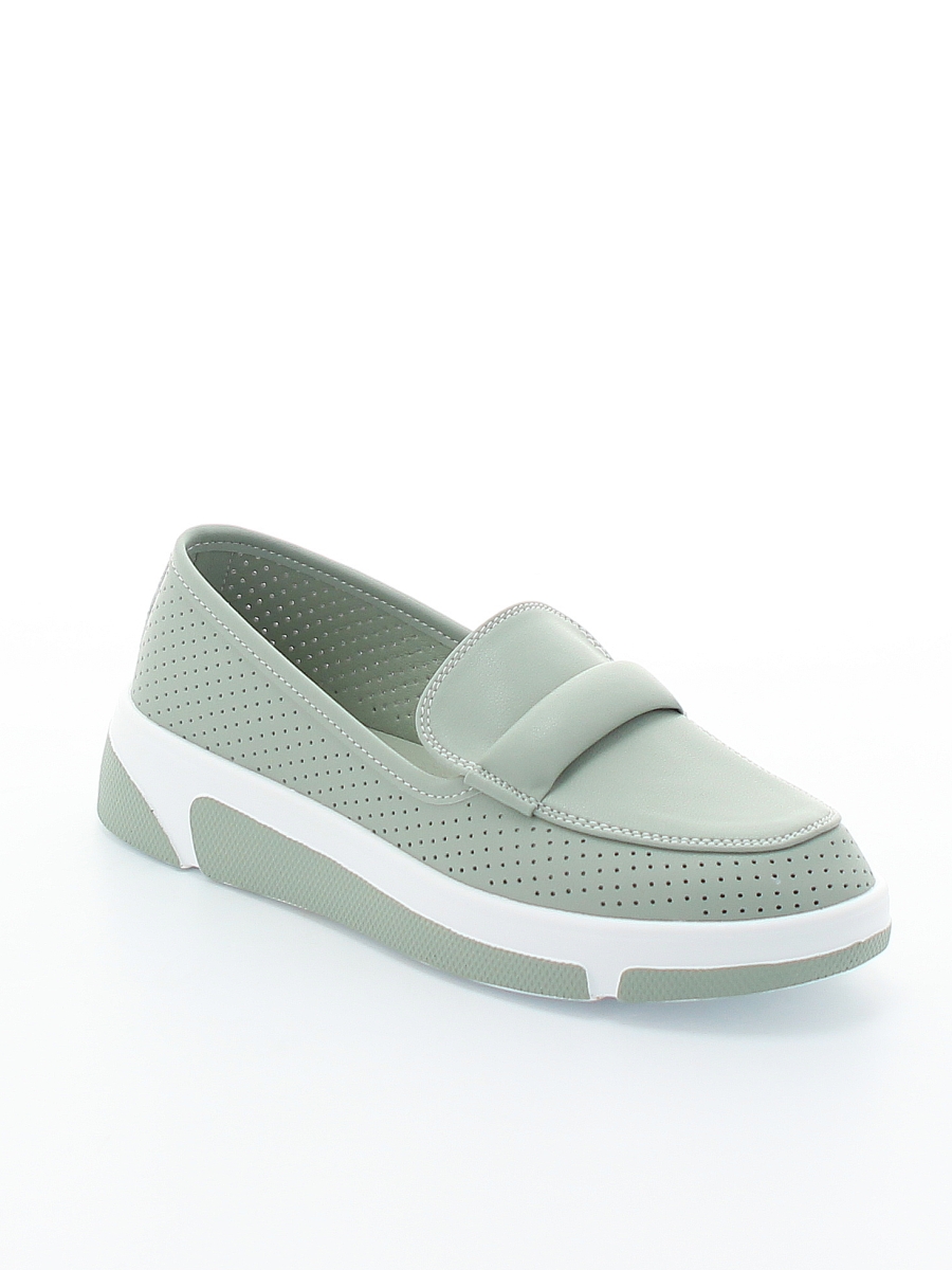 Туфли Baden женские летние, размер 38, цвет зеленый, артикул C856-021