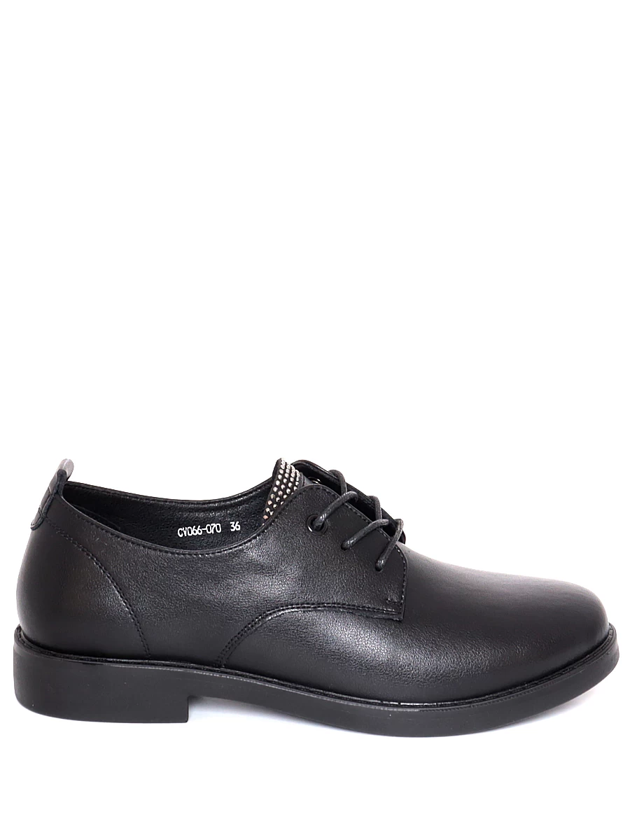 Туфли Baden женские демисезонные, цвет черный, артикул CV066-070