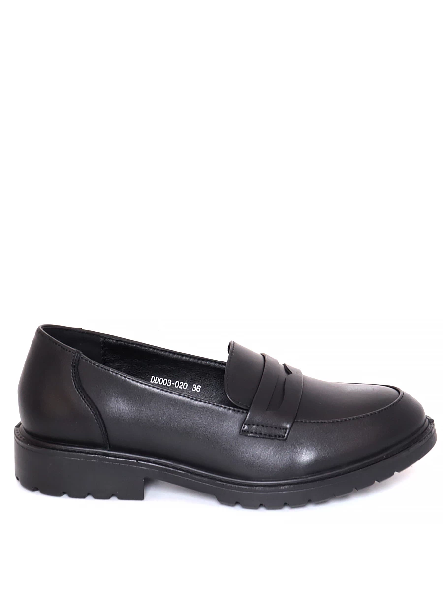 Туфли Baden женские демисезонные, цвет черный, артикул DD003-020