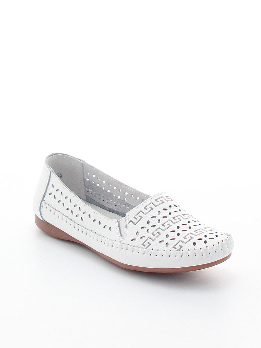 Туфли Baden женские летние, размер 39, цвет белый, артикул HT001-020 - фото 1