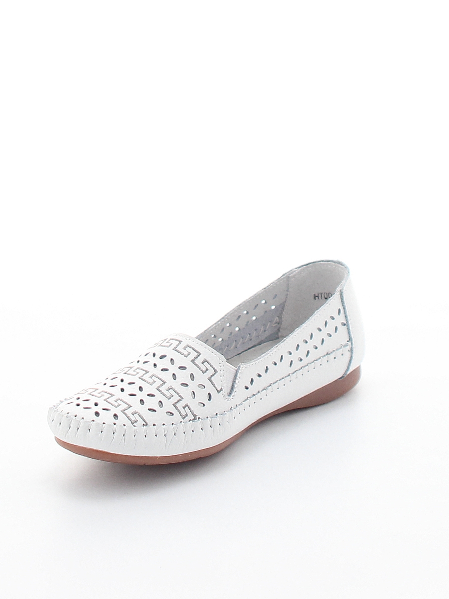 Туфли Baden женские летние, цвет белый, артикул HT001-020, размер RUS - фото 3