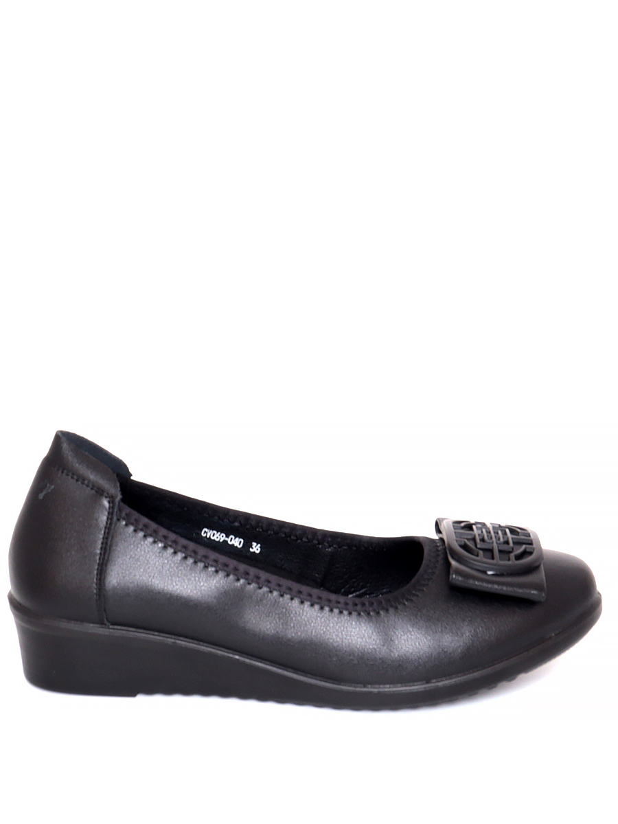 Туфли Baden женские демисезонные, размер 36, цвет черный, артикул CV069-040 - фото 1