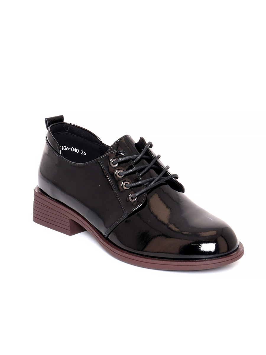 Туфли Baden женские демисезонные, размер 37, цвет черный, артикул RJ106-040 - фото 2