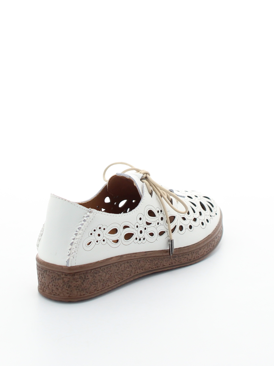 Туфли Baden женские летние, размер 40, цвет белый, артикул C883-010 - фото 5