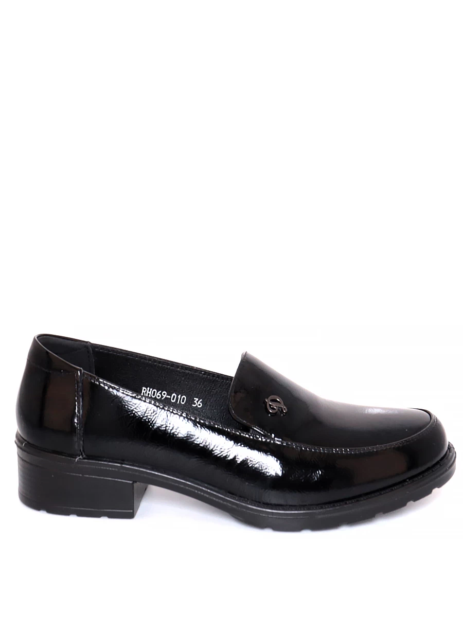 Туфли Baden женские демисезонные, цвет черный, артикул RH069-010