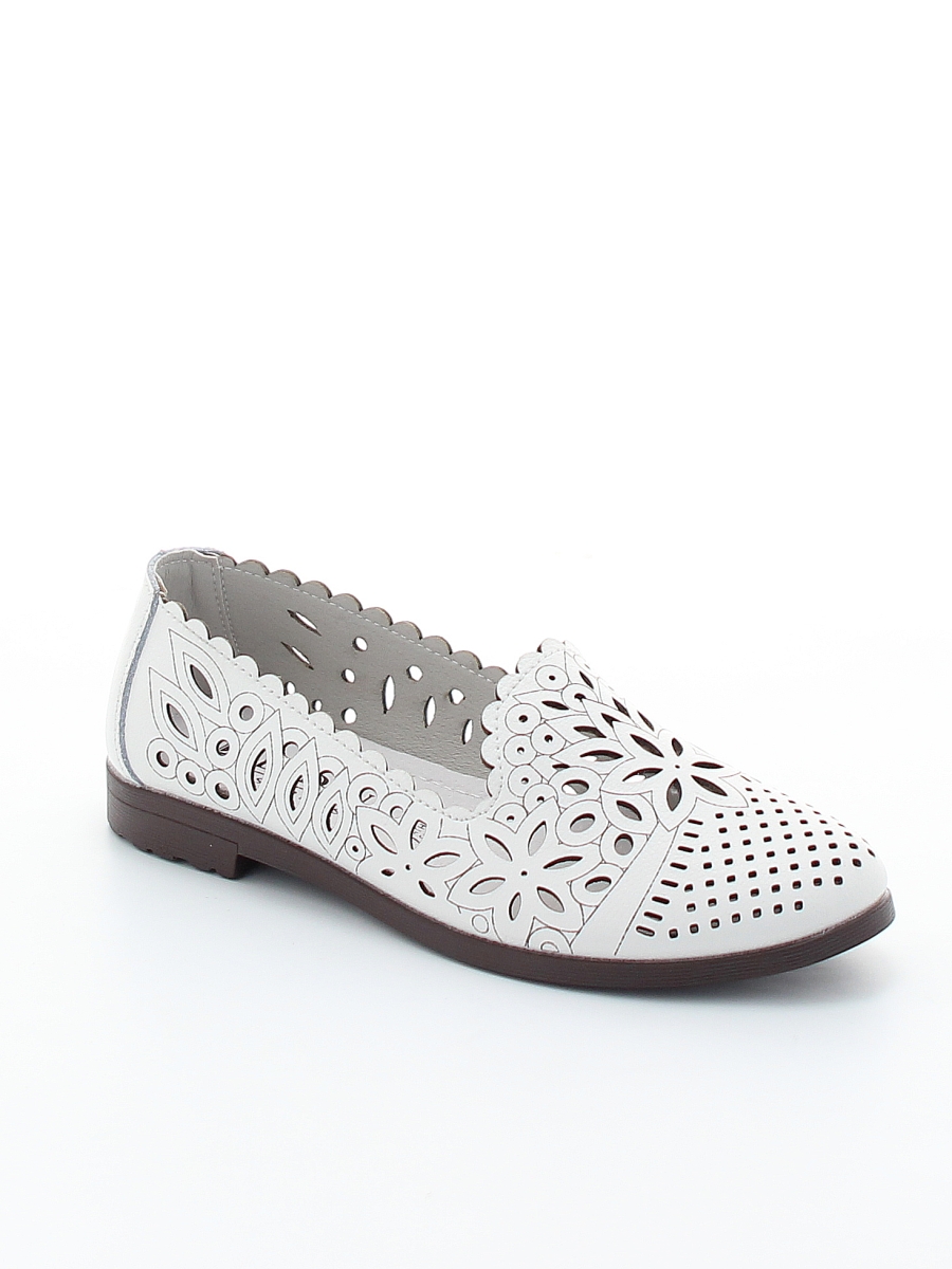 Туфли Baden женские летние, цвет белый, артикул KZ048-080