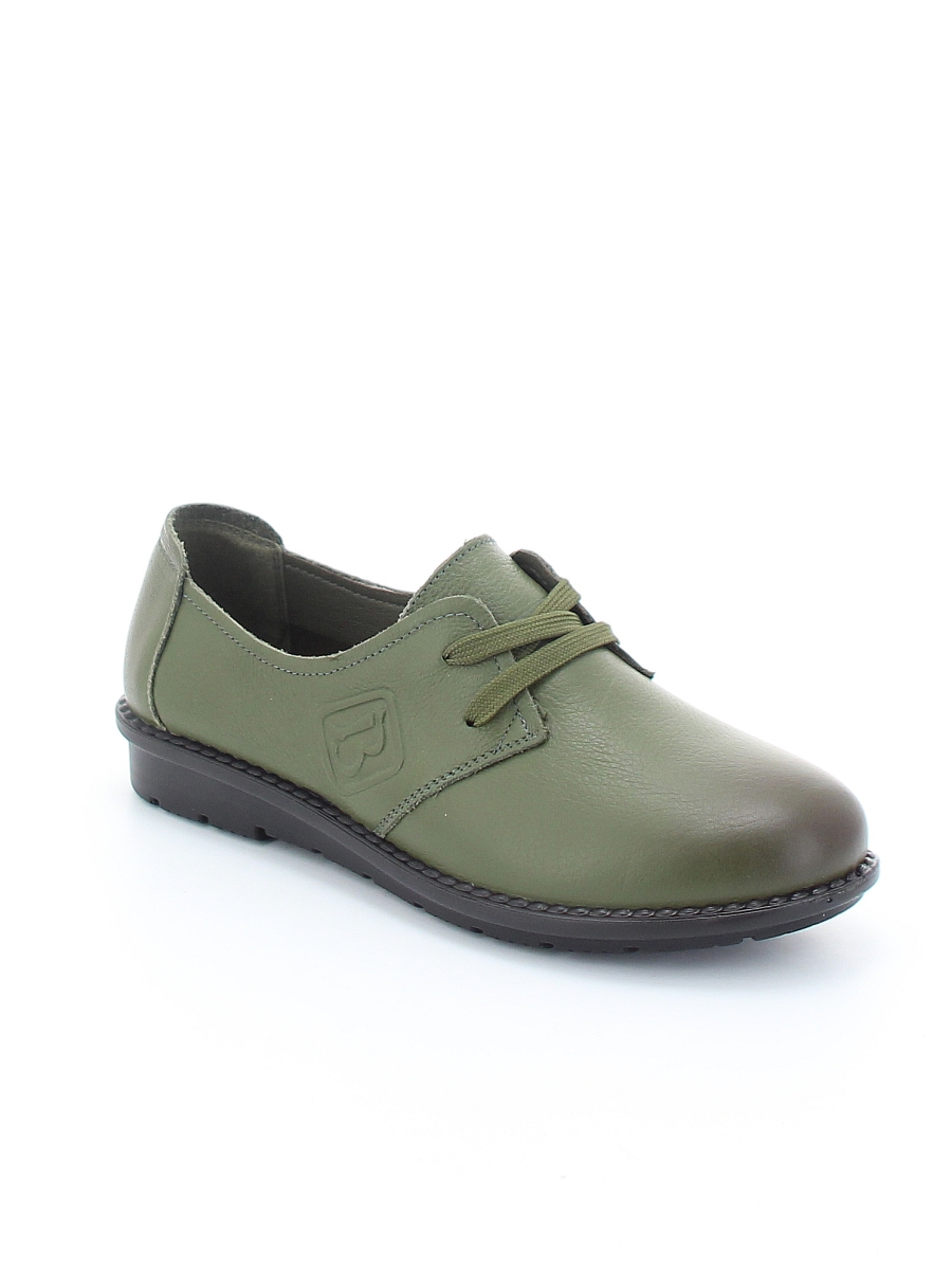 Туфли Baden женские демисезонные, размер 39, цвет зеленый, артикул DD001-061 зеленого цвета