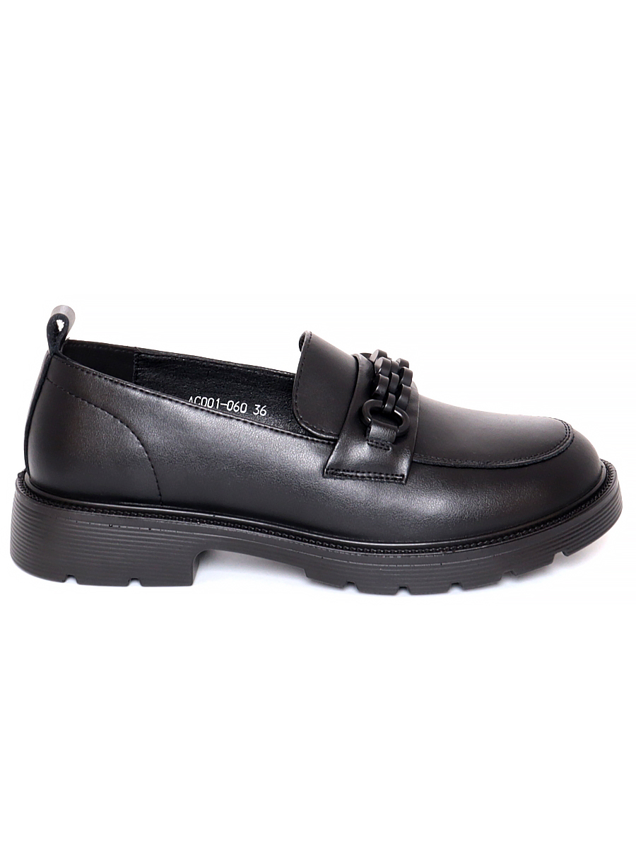 Туфли Baden женские демисезонные, цвет черный, артикул AC001-060
