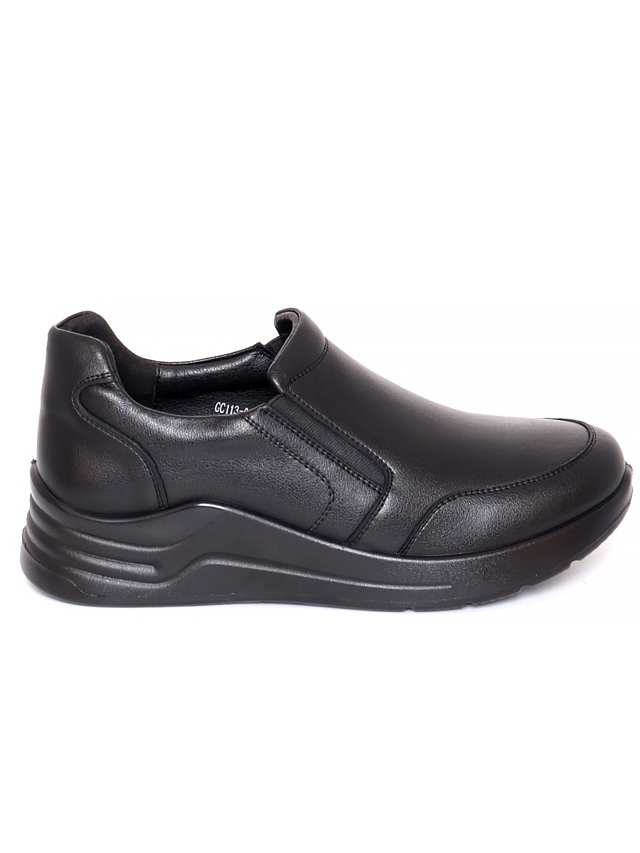 Туфли Baden женские демисезонные, размер 39, цвет черный, артикул GC113-010