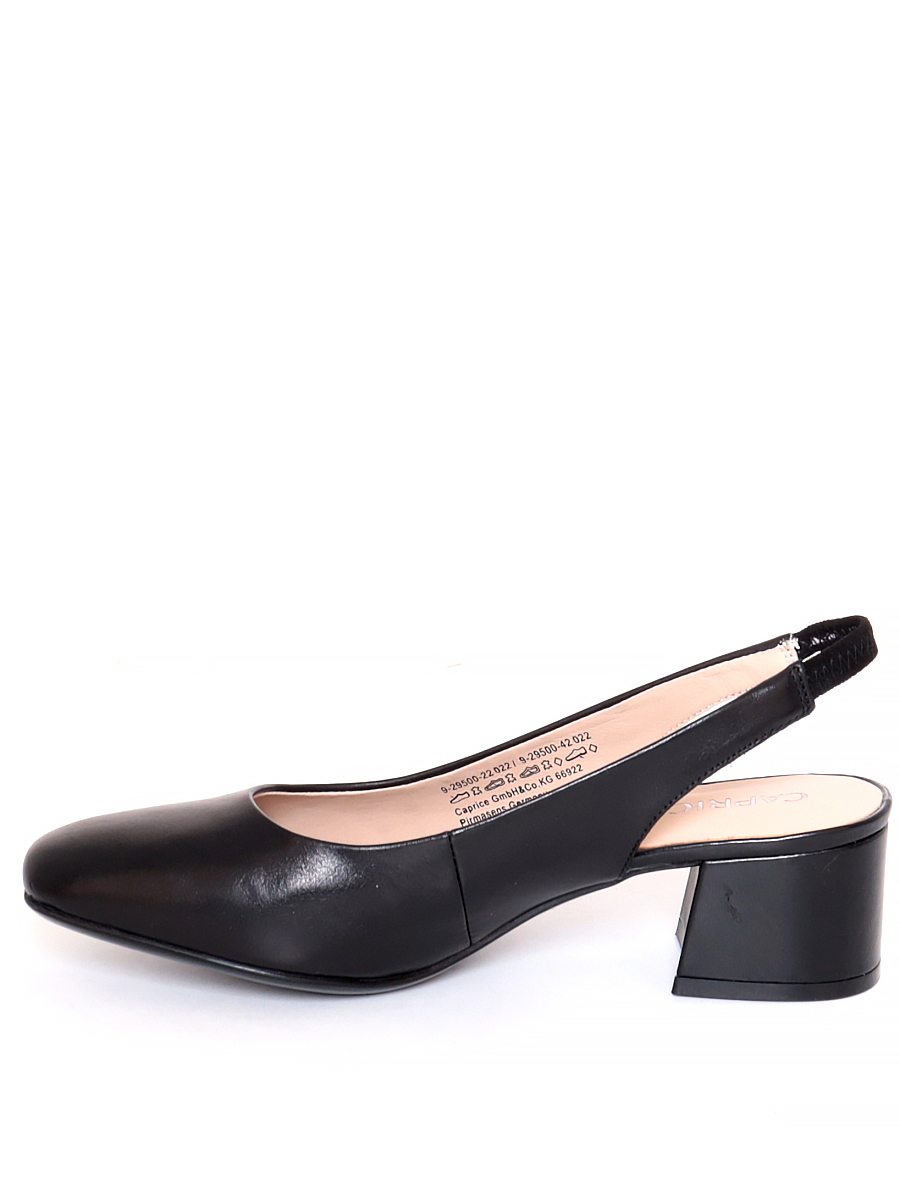 Туфли Caprice женские летние, цвет черный, артикул 9-29500-42-022, размер RUS - фото 5