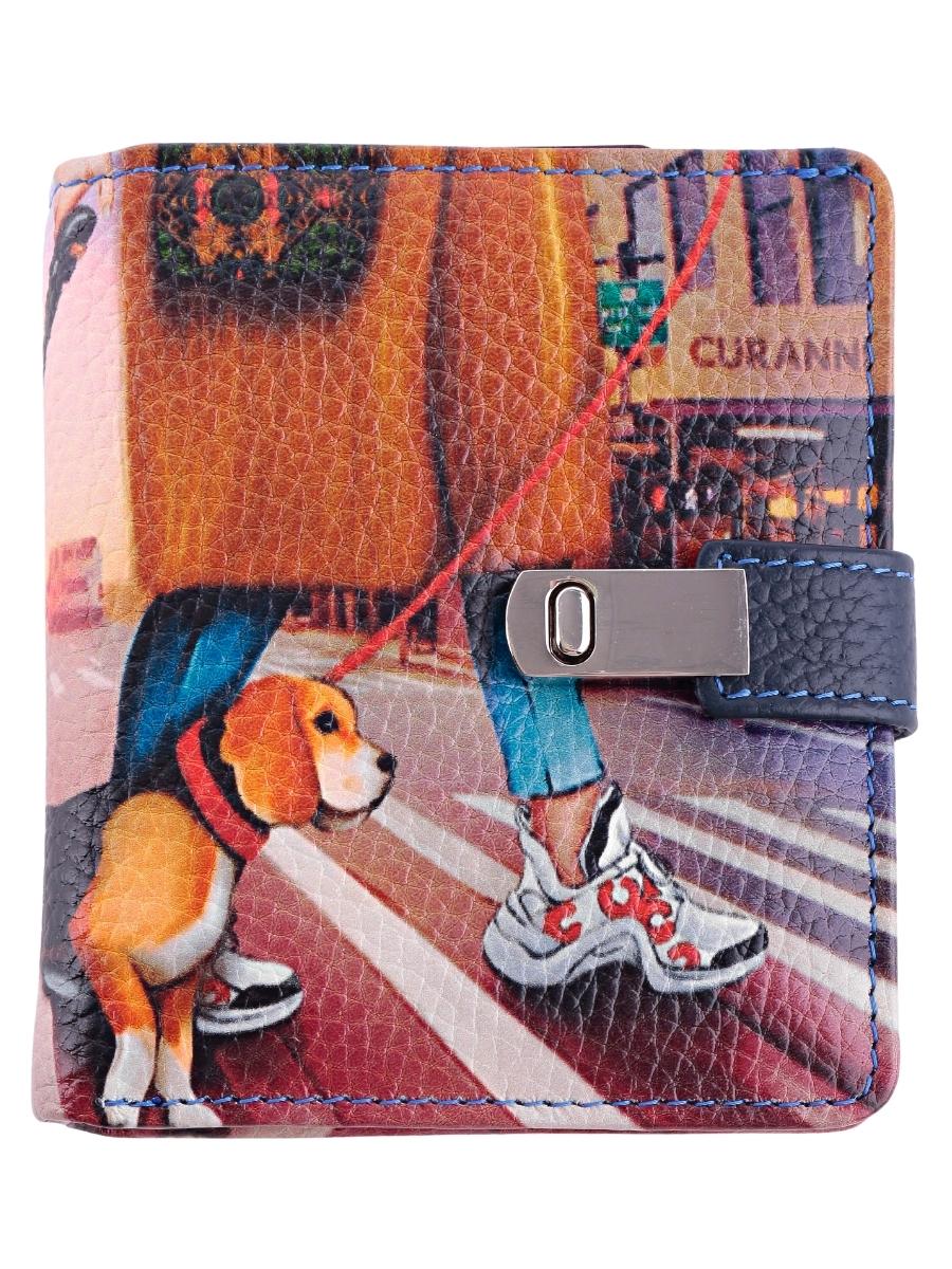 

Кошелек Curanni (синий сан сет) женский цвет синий, артикул 73P, синий сан сет